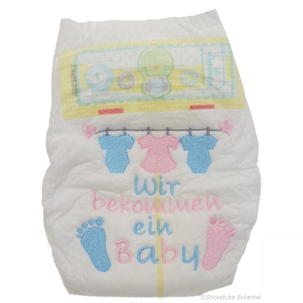 Windel Wir bekommen ein Baby